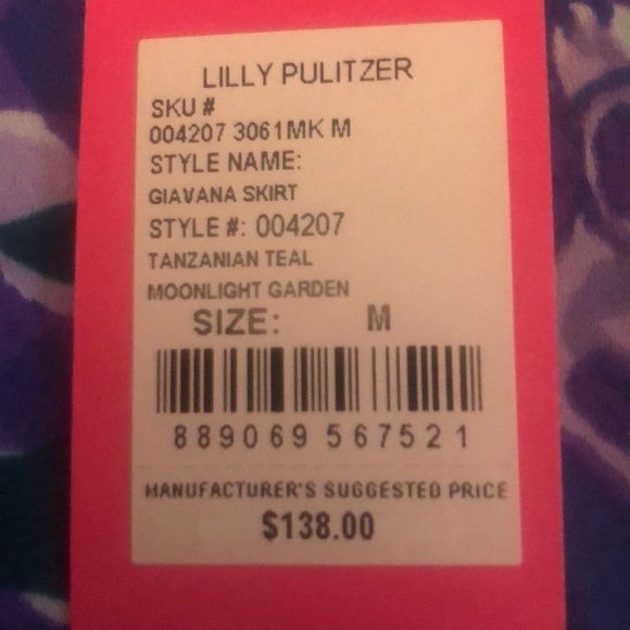 Lilly Pulitzer skirt, brand new, size Medium - Picture 5 of 5